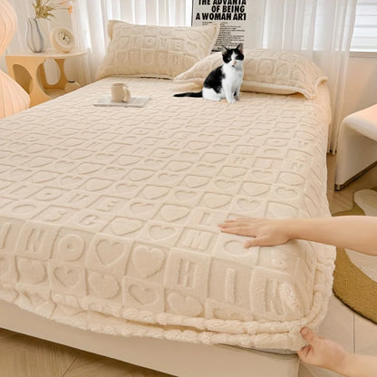 Luxury Velvet Sheets - Hearts